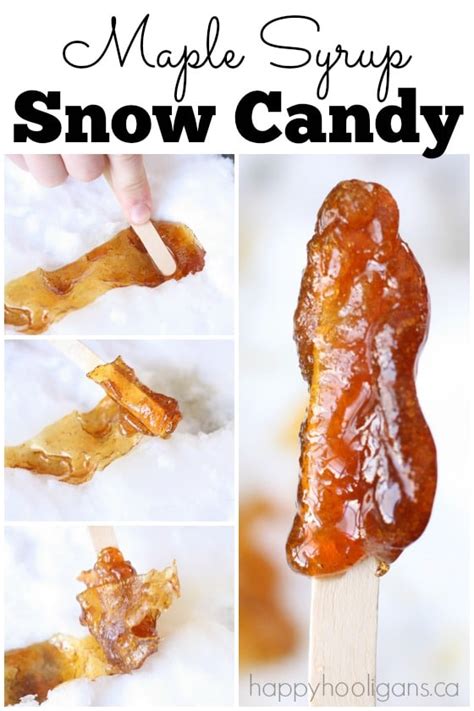 How To Make Maple Syrup Snow Candy Happy Hooligans