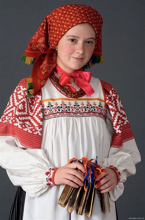 traditional russian costume Наряды для девочек Народный костюм Костюм