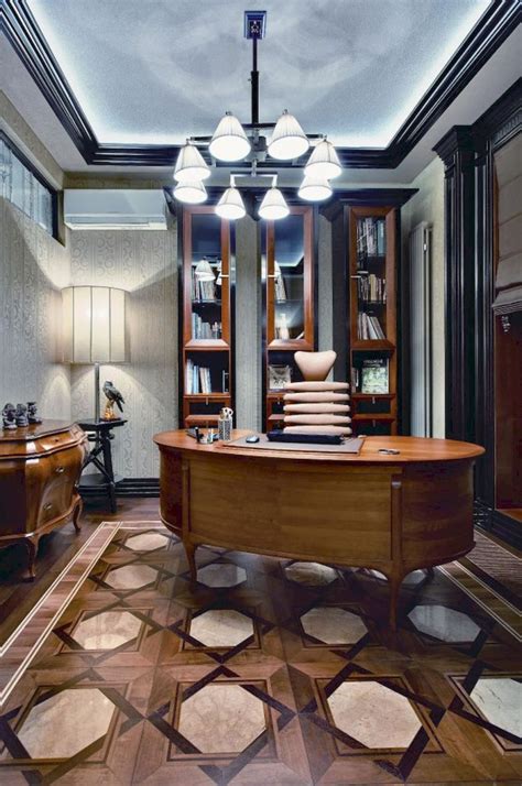 60 Dramatic And Masculine Home Office Decor Ideas 38 Home Office