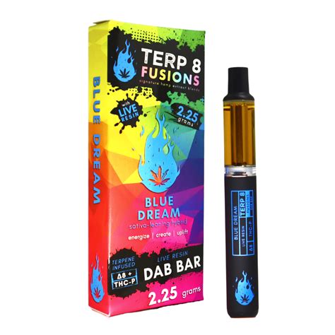Terp 8 Delta 8 And Thc P Live Resin Disposable Vape Pen Blue Dream 225g