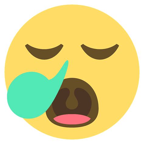 Sleepy Face Emoji Clipart Free Download Transparent Png Creazilla