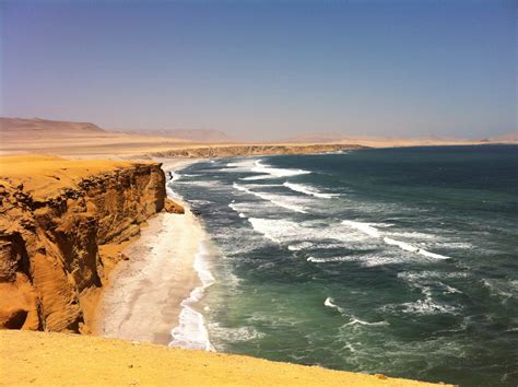 Elevation Of Paracas Peru Topographic Map Altitude Map