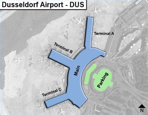 Dusseldorf Dus Airport Terminal Map