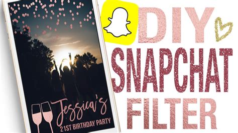 How To Create A Custom Snapchat Geofilter Filter Using