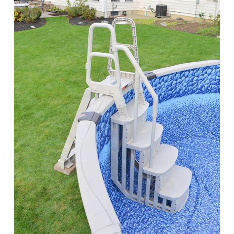 How To Install Pool Ladder Above Ground Pin On Swimming Pool Most