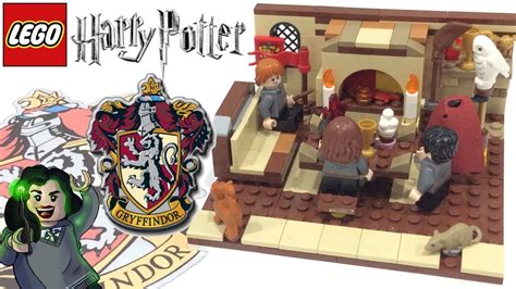 Lego Harry Potter Gryffindor Common Room Moc Swiftbricks Youtube