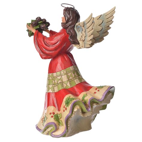 Jim Shore Winter Wonderland Angel Figurine Online Sales On Holyart