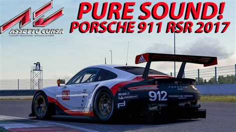 Porsche Rsr Pure Sound K Assetto Corsa Youtube
