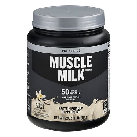 Muscle Milk Pro Series 50 Intense Vanilla Protein Powder Shop Diet