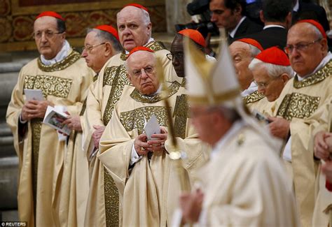 Pope Francis Ordains New Bishops In Service At The Vatican Daily Mail