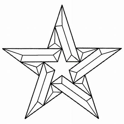 Star Cluster Bevel Within Drawing Paper Graph