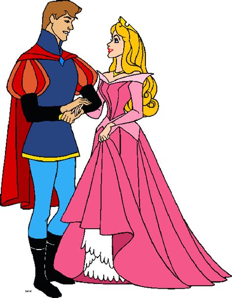 Disney Sleeping Beauty And Prince Philip Clip Art Library