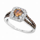 You could also choose to go for a yellow or rose gold, which can be accompanied with white diamonds. Le vian Chocolate And White Diamond Engagement Ring In 14k ...