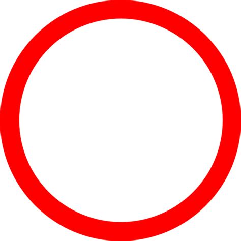 Download High Quality Circle Clipart Red Transparent Png