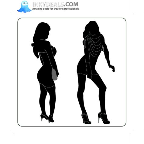 Sexy Women Silhouettes FreeVectors