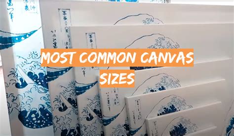 Most Common Canvas Sizes Drawingprofy