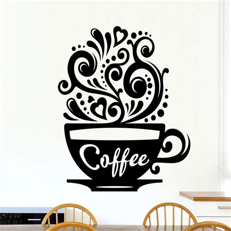 Coffee Cup Decal