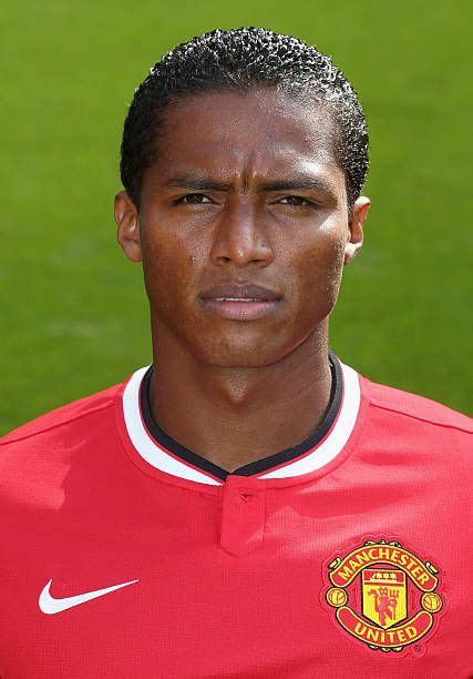 Antonio Valencia Of Manchester United Poses During The Annual Club