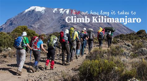 We did not find results for: How Long Does it Take to Climb Mount Kilimanjaro?