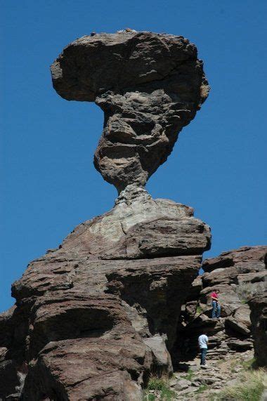 Balanced Rock A Geologic Oddity In South Central Idaho Near Buhl Rock