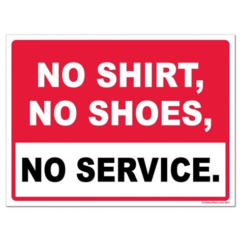 No Shirt No Shoes No Service Religious Freedom Or Discrimination