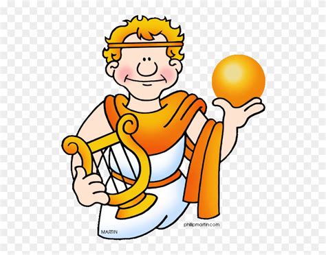 Greek Clipart Apollo God Gods And Goddesses Clipart Png Download