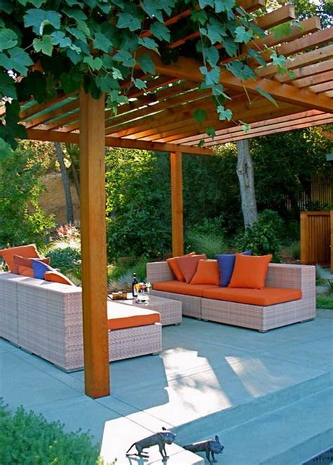 Shop over 1,700 top blue patio cushions and earn cash back all in one place. pool and patio decorating ideas on a budget | ... Chairs with Orange and Blue Covers in Modern ...