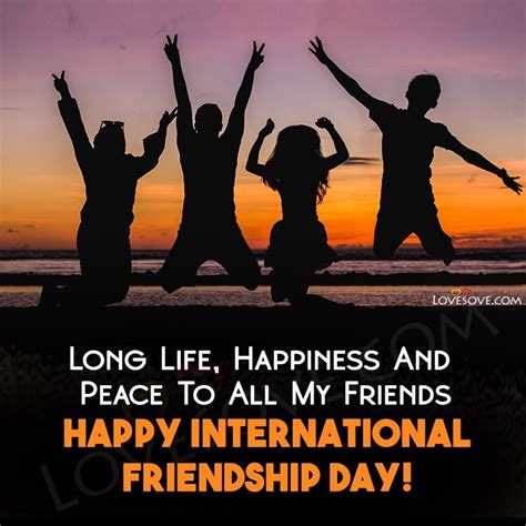 The international friendship day across the globe is celebrated on july 30 every year. Happy International Friendship Day Quotes, Best Messages ...