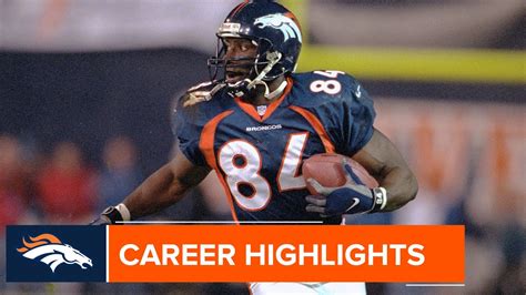 Shannon Sharpes Career Highlights Broncos Throwback Youtube