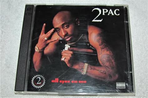 Tupac Shakur All Eyez On Me Double Cd First Edition 1996 Mega Rare