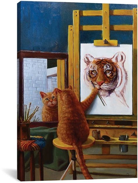 Pin By Brenda Blodgett On All Things Catty Funny Paintings Painting Art