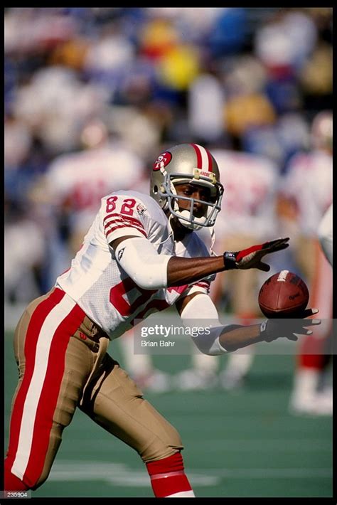 Wide Receiver John Taylor Of The San Francisco 49ers Catches A Pass