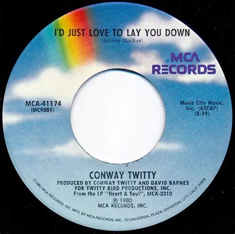 Every No 1 Country Single Of The Eighties Conway Twitty Id Love To