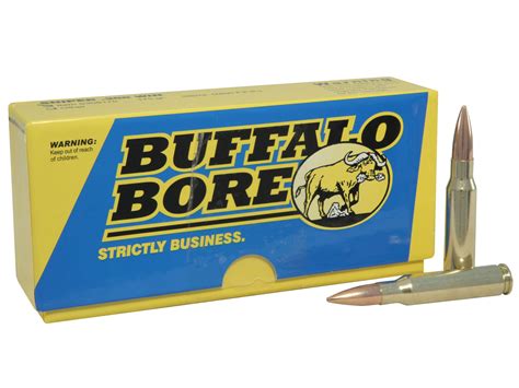 Buffalo Bore Ammo Sniper 308 Winchester Ammo 175 Grain Jacketed Hollow