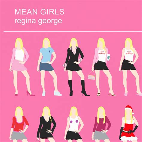 Mean Girls Set Of 2 Minimalist Movie Posters Print All The Etsy