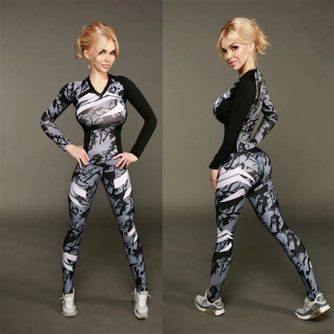 peneran jogging suits for women sport costume camouflage fitness suit female tracksuit sports