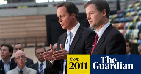 Cameron And Clegg Disagree Over Rebalancing Of Powers With Eu David