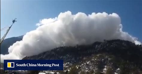 Incredible Video Shows Huge Avalanche On Annapurna Ii In The Himalayas