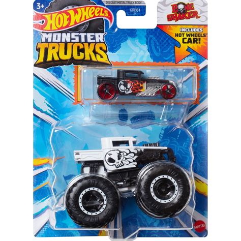 Mattel Hot Wheels Monster Truck Pack Bone Shaker Grh Hwn