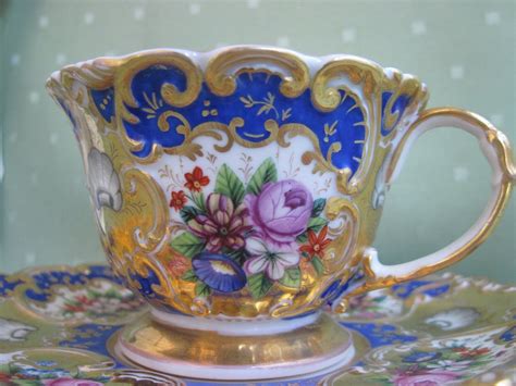 Kpm Berlin Cup And Saucer Blue Tea Cup China Patterns Vintage Cups