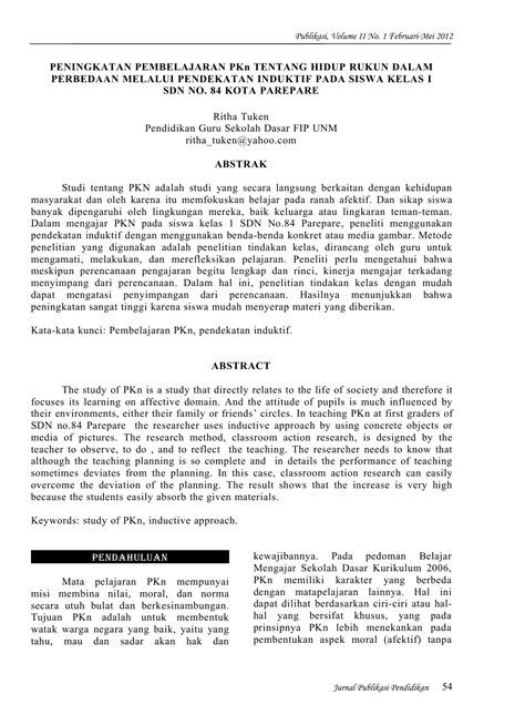 Editor of jurnal litigasi contains original and scientific article article and has novelty value in the form, research result, article release, articles reviews and articles of book review in accordance with the systematics of writing the category of each article that has been determined by the editor. Alat Penelitian Jurnal Induktif - Peneliti sebagai alat penelitian, artinya peneliti merupakan ...