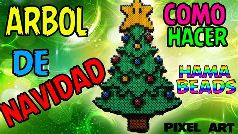 If you've ever thought about creating pixel art, here's a very quick and easy introduction to one of the most fundamental aspects of it: COMO HACER UN ARBOL DE NAVIDAD HAMA BEADS PIXEL ART PERLER - YouTube