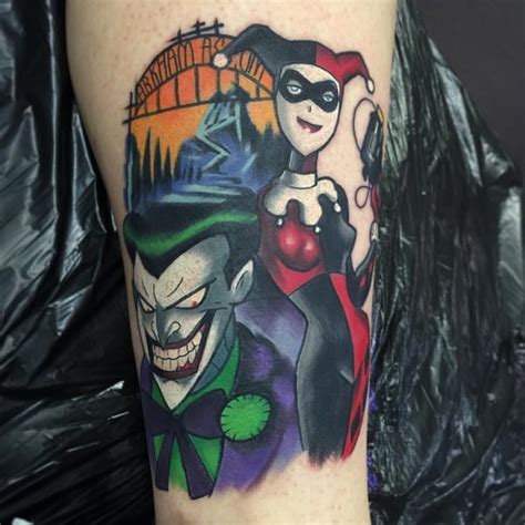 Click to share on twitter (opens in new window) Tattoo uploaded by Robert Davies | Joker and Harley Quinn ...