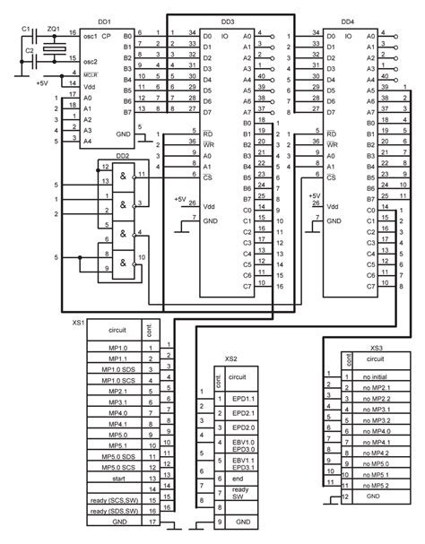 Circuit Diagram Of Microprocessor Based Control System And Automatic