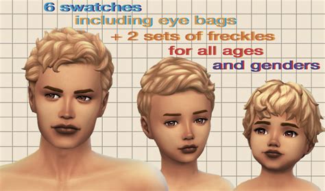 Sims 4 Cc Finds — Linkysims ⭐️brighton Skin Face Overlay