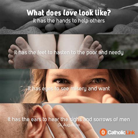 What Does Love Look Like St Augustine Catholic Link