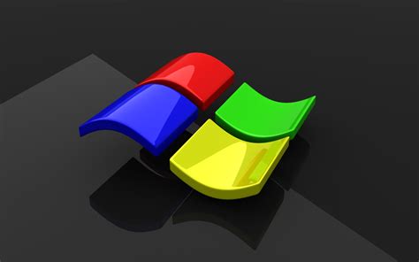 Gloss Microsoft Windows Logos Wallpaper 1920x1200