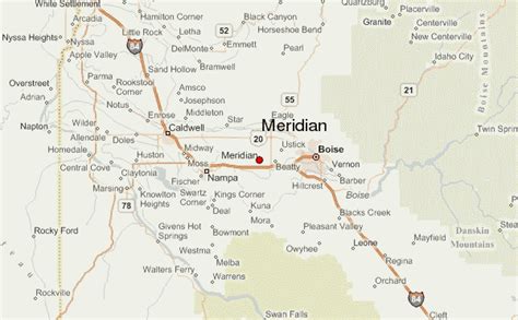 Meridian Location Guide