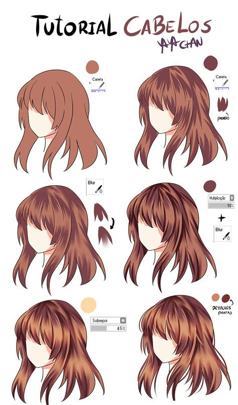 I Cant Even Draw Hair To Begin With But Okay Drawinghair Anime