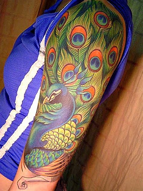 Peacock Tattoos Design Girl Tattoos